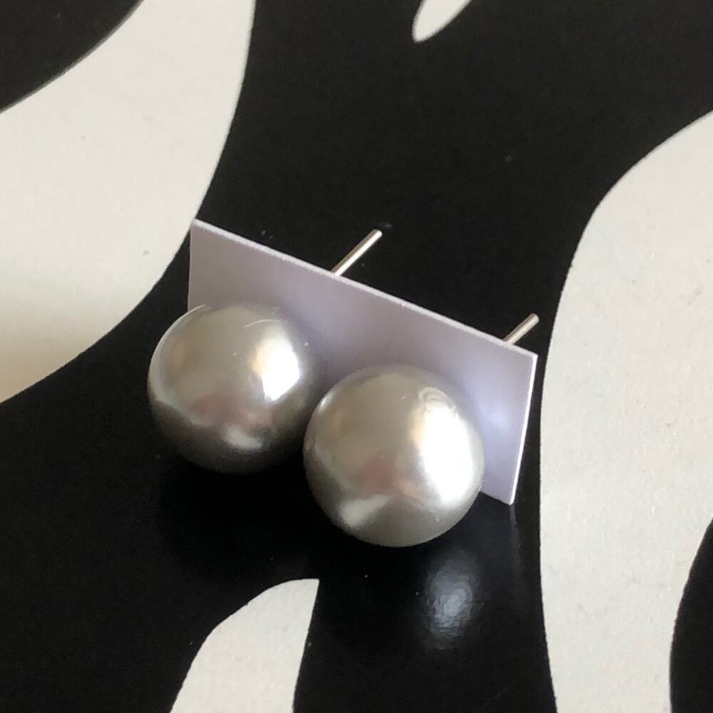 4 for $20 Silver Ball Stud Earrings